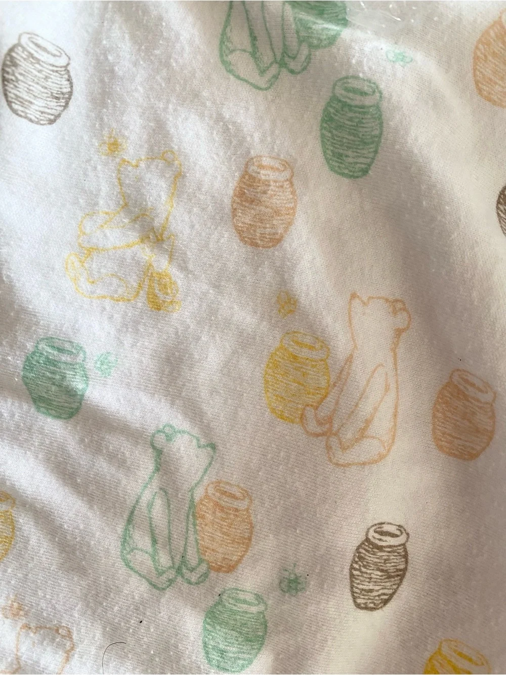 Disney Baby Aden + Anais Essentials Easy Swaddle 0-3M Winnie the Pooh